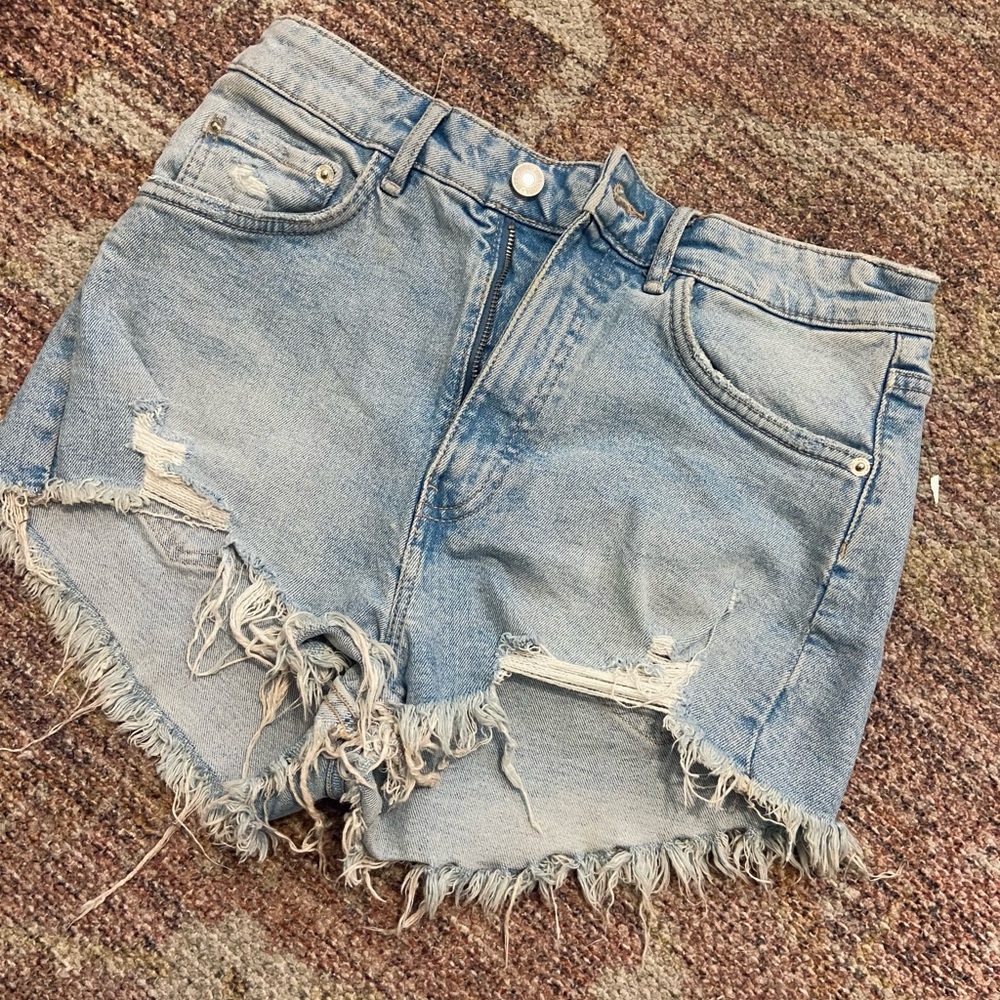 Zara jean shorts